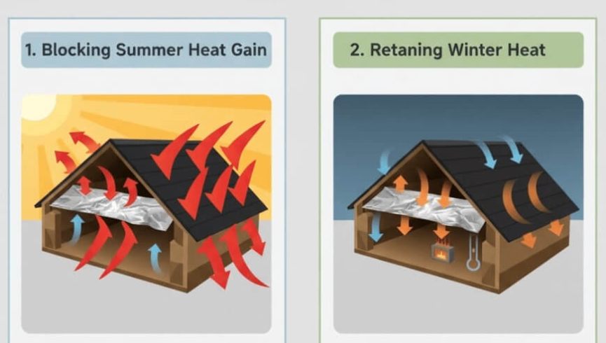 How Does Radiant Barrier Insulation Work?